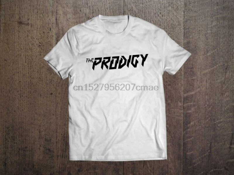 The Prodigy графический логотип мужская футболка Tehno Rave Fan футболка|Футболки| |