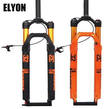 

ELYON Bikes Fork Straight Tube Magnesium Alloy Mountain 27.5/29inch Disc Brake Line-control Damping/No Damping Supension RL