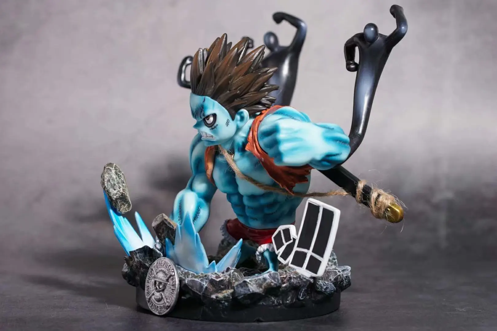 

One Piece/Sea King GK Nightmare Luffy Demon Luffy Limited Edition Statue Fourth Gear Boxed Garage Kit Model