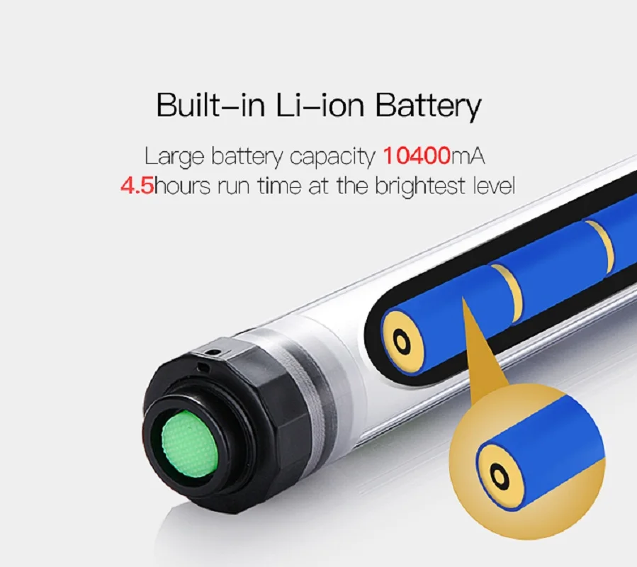 Description Picture 6 of itemLUXCEO P120 LED RGB Video Light Wand Tube 120cm IP68 Waterproof With APP Control 1350LM Studio Fill Lighting For Photographers