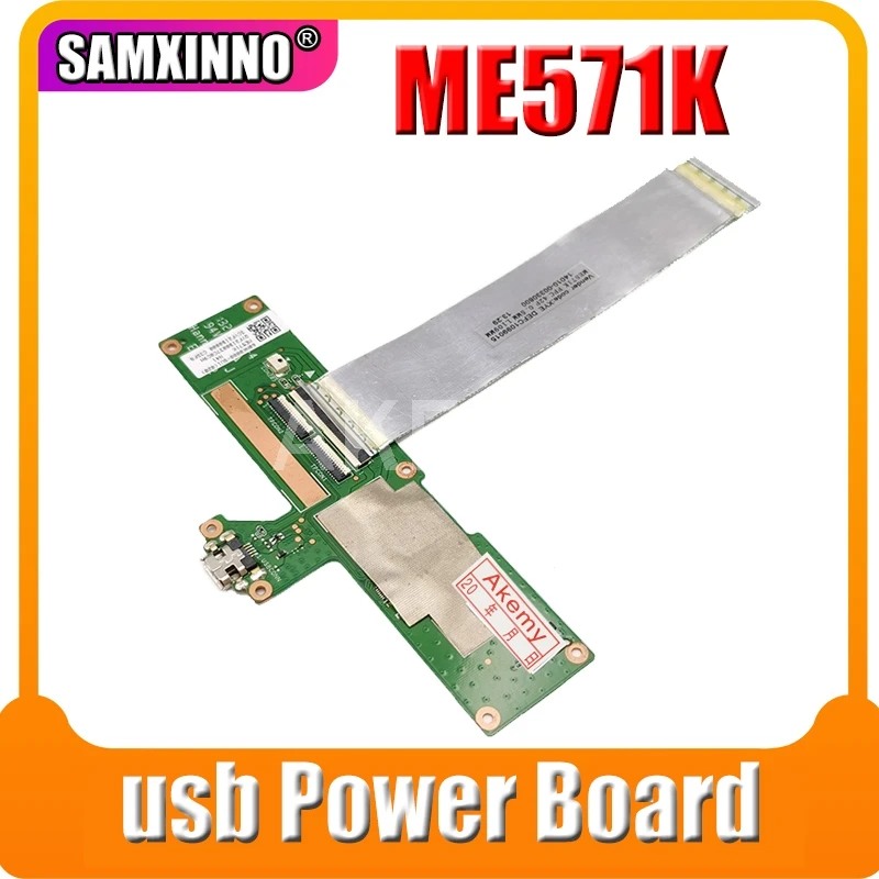 Original me571k usb Power Board for Asus Google Nexus 7 2nd Gen 2013 ME571K K008 K009 with cable 14010-00330800 fpc 42p Test OK
