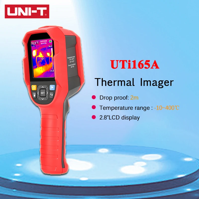 UNI-T UTi165A Высокоточный Термальность изображений Камера напольного отопления