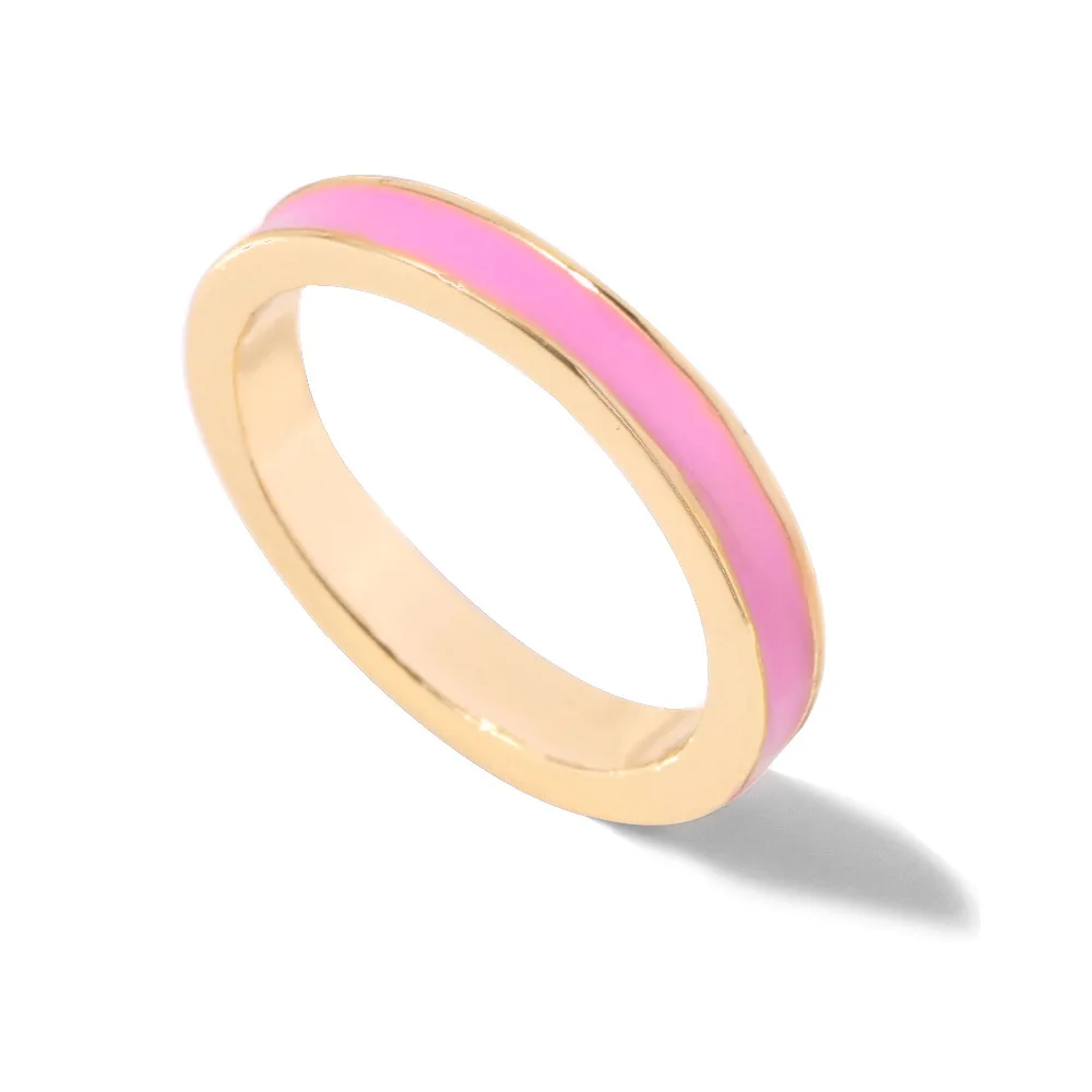 5 цветов простое модное женское кольцо для девочек ювелирные изделия свадебное