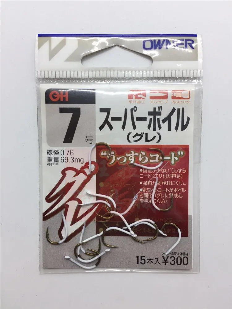 Японский продукт Oona Fishhook 13183 Tawny White Paintcoat Скрытый ультра-острый rui qiang рыболовный крючок