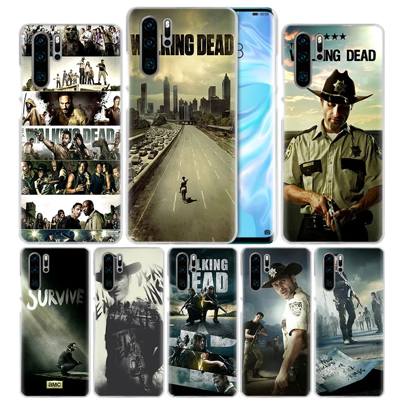 Чехол Walking Dead для huawei mate 30 20 10 P20 P30 Lite Pro P Smart Y9 Prime Honor 8A 8X 10i PC Чехлы для телефона