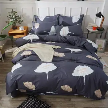 

Beautiful Customizable Bedding Set Lovely Elegant Comfortable for Adult Quilt Cover Set with Pillowcase of Home Textiles