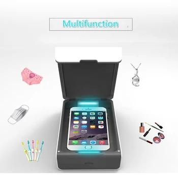 

Multifunctional UV sanitizing Disinfection Box Phone Wireless Charger Aromatherapy Machine Mask Sterilizer