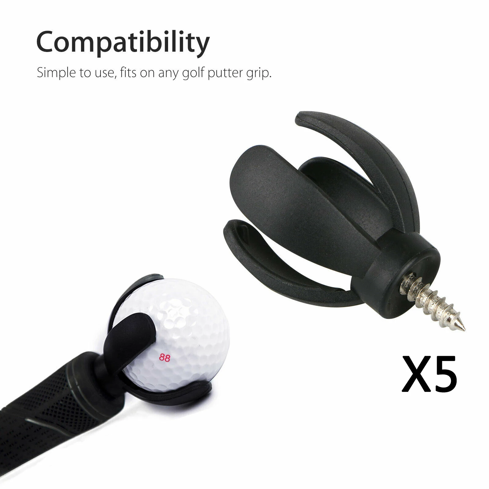 Прочный 4-х зубец мяч для гольфа Палочки вверх ретривер шар игры в гольф