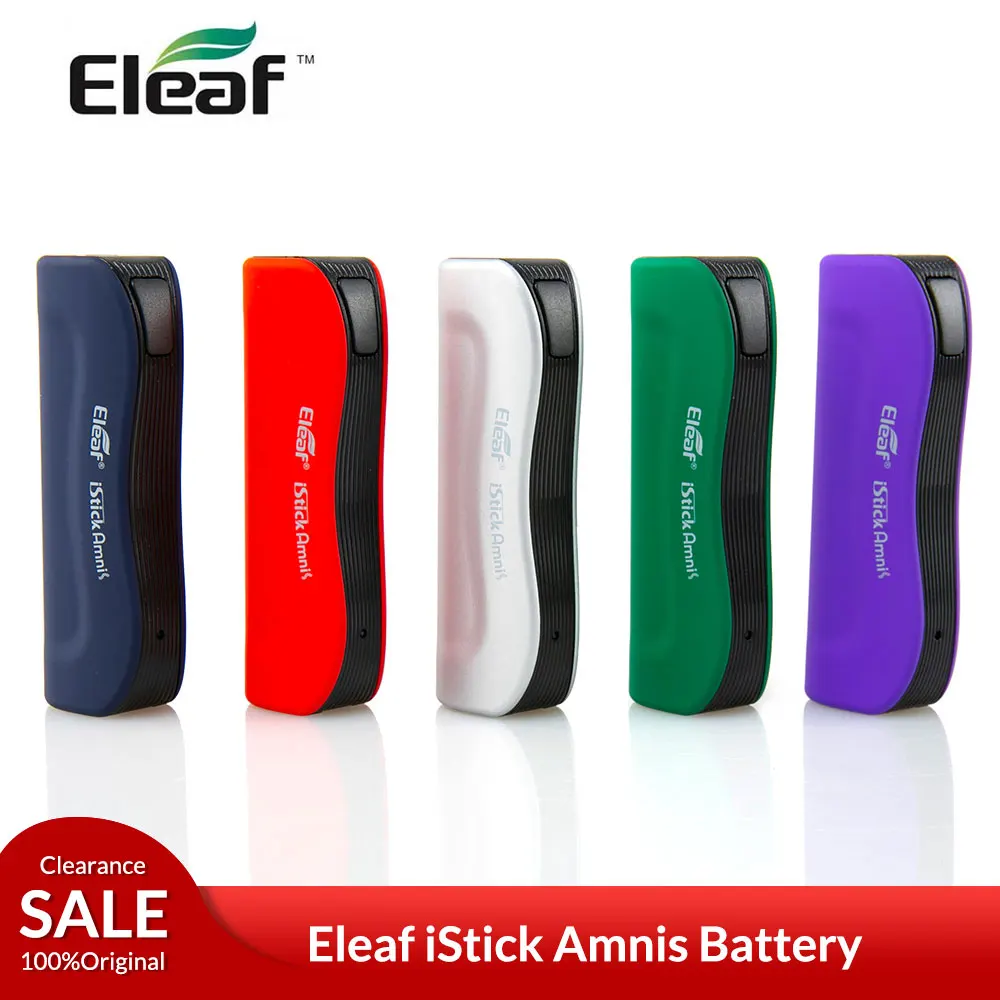 100% Оригинальный аккумулятор Eleaf iStick Amnis со встроенной батареей 900 мАч Ультра