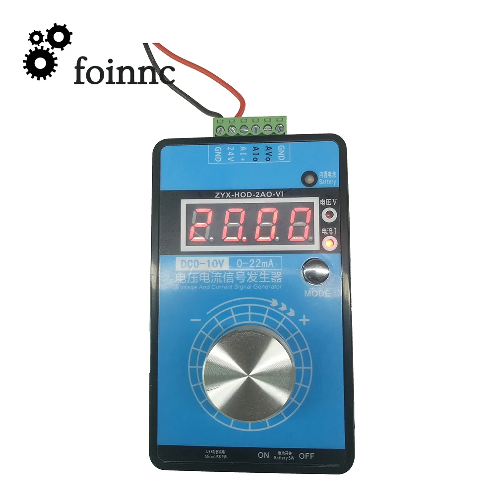 

Digital 0-22mA 0-10V Current voltage signal generator cnc controller