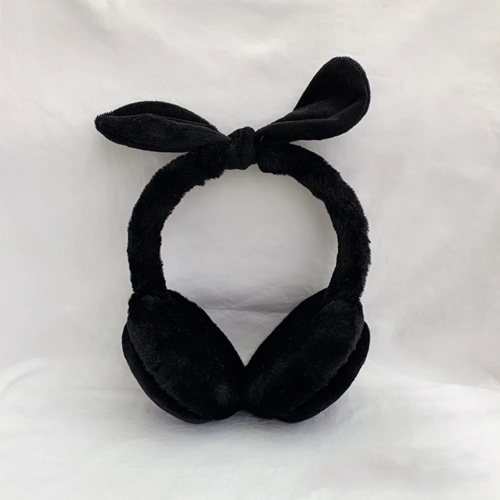 Black JINSERTA, детские наушники с бантом, проводные наушники, теплая Музыкальная гарнитура с разъемом 3,5 мм для ПК, смартфона, девочек, на день рождения, Рождество - Цвет: Black