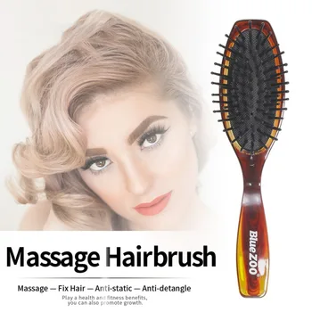 

Amber Air Cushion Massage Comb Anti-static Portable Round Hair Brush Styling Tools