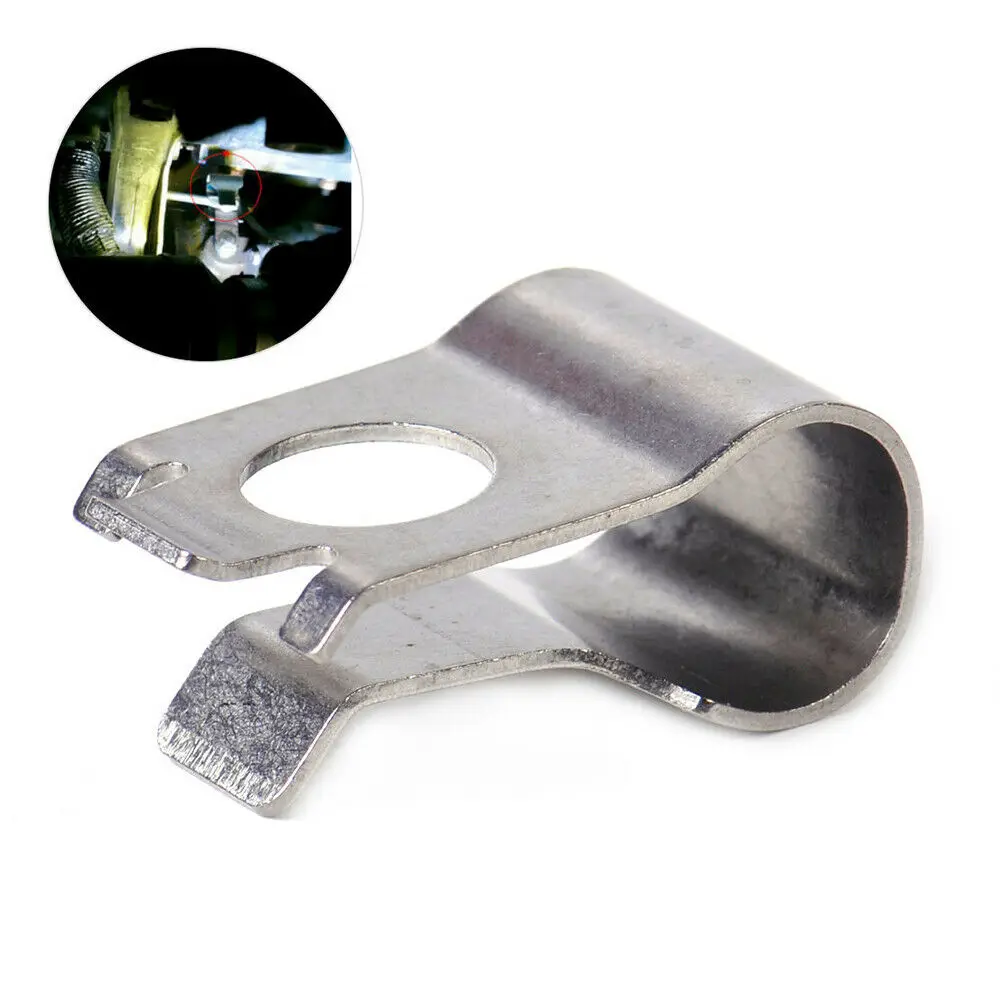 

1pcs Silver Engine Wastegate Actuator Rattle Spring Clip Fastener For 2.0T Turbo Golf OEM 06J145220A Car Accessories