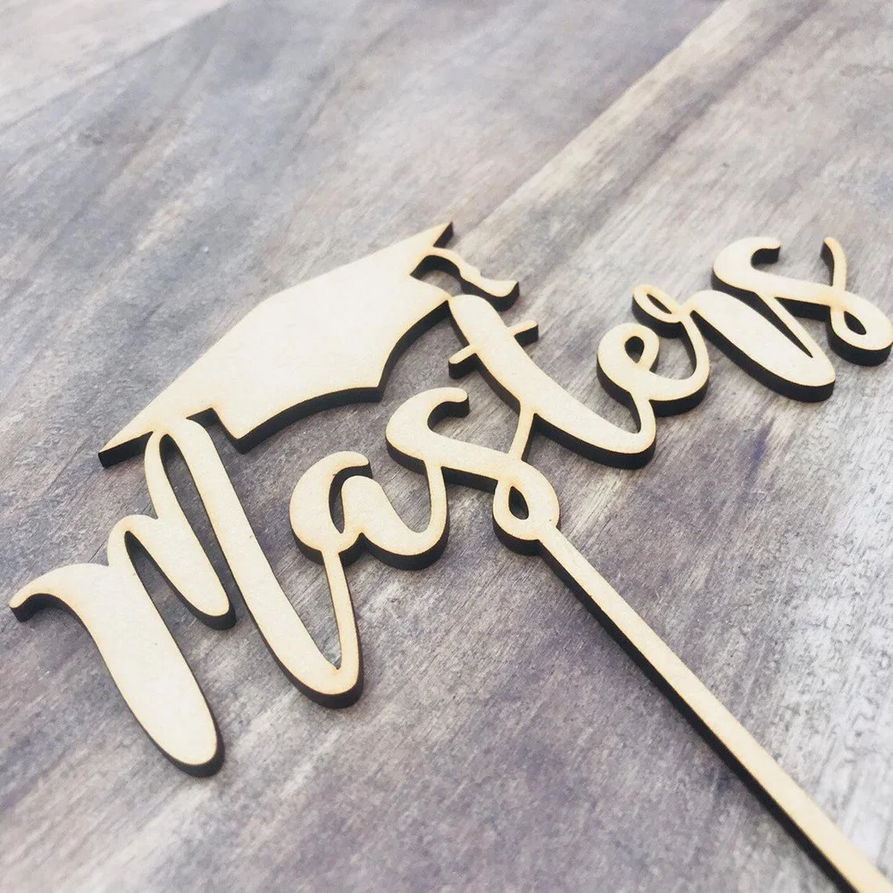 Personalized  Masters Graduation Cake Topper,Custom name Congrats Grad Graduation Cake Topper,Graduat from university cake decor (3)