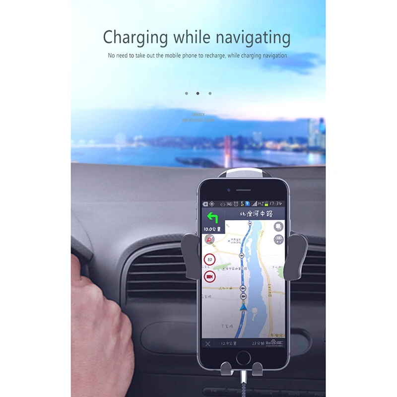 

Car Phone Holder Upgraded CellPhone Holder Mount For Car Windshield Dashboard With Suction Cup