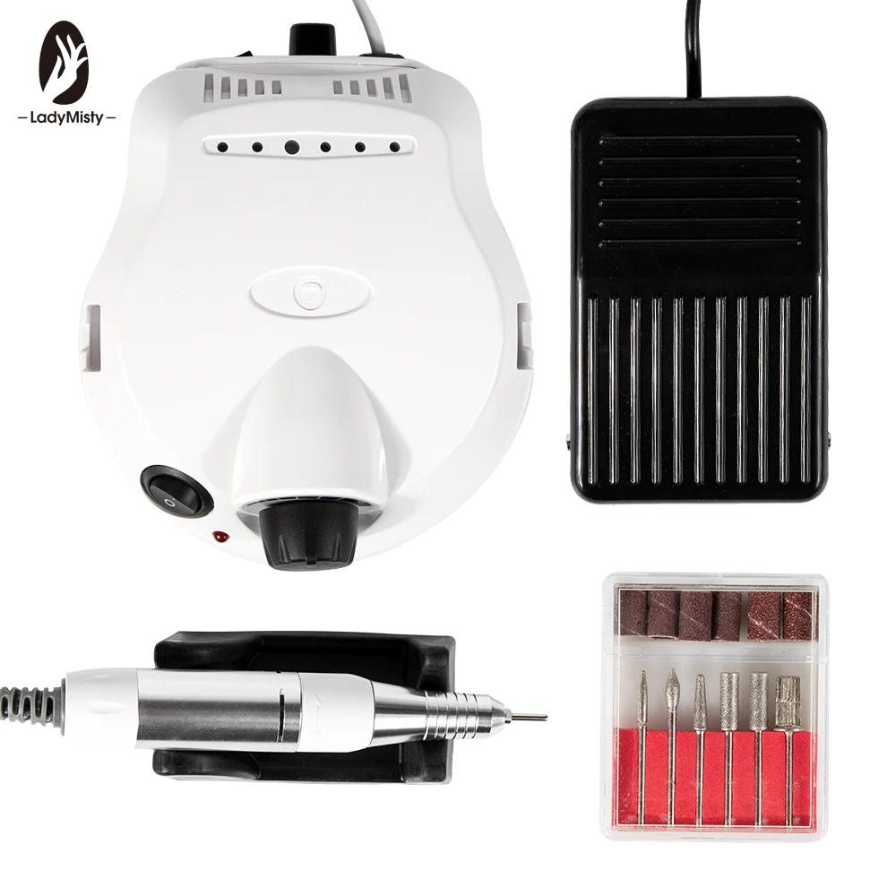 

Professional Electric Nail Drill Milling Machine For Manicure Pedicure Tools Kit Nail Polisher Grinding Glazing Machine