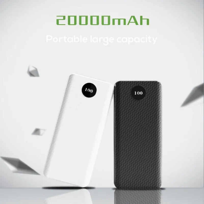 8x18650 Battery DIY Case Power Bank Box QC3.0 Fast Charging External Backup Battery Shell