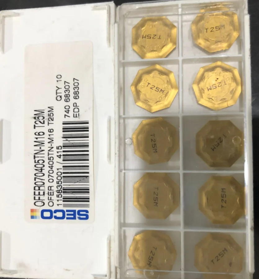 10 шт. инструменты твердосплавные вставки OFER070405TN-M16 T25M