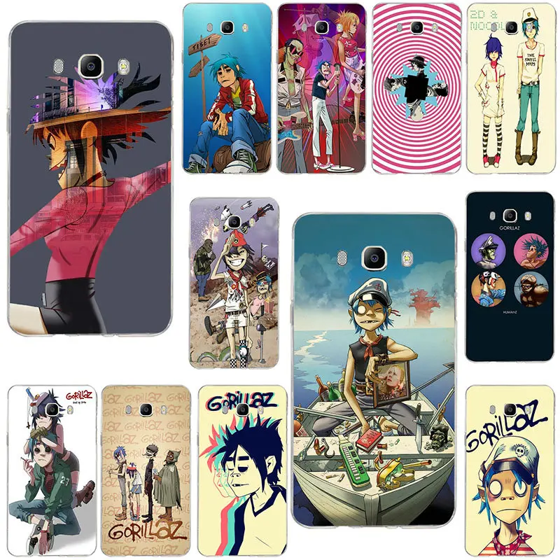 Полноразмерные мягкие телефонные чехлы с амином Gorillaz для Samsung Galaxy Note 2 3 4 5 8 9 10 A10 A20
