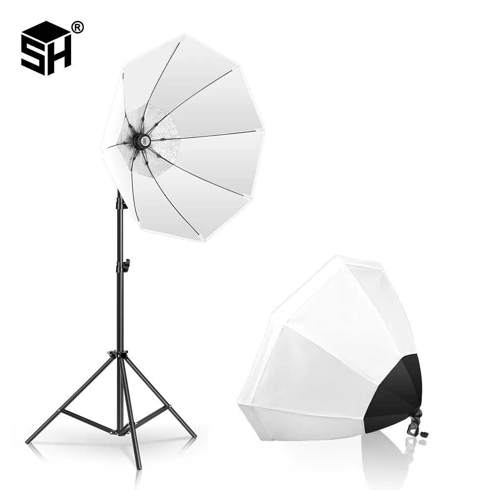 Photo Studio Portable Octagon Softbox Kit Photography Soft Box Lighting