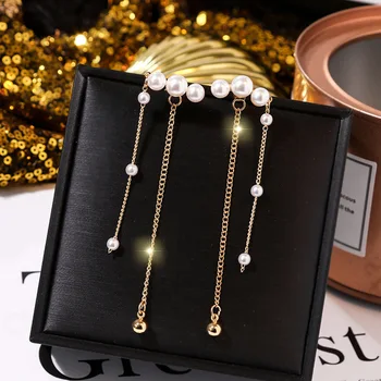 

2019 New Arrival Trendy Water Drop Women Dangle Earrings Korean Simple Girls Heart Long Style Female Pendant Female Jewelry