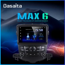 Dasaita автомобильный 2 Din Android 9,0 gps для Chevrolet Cruze 2008 2009 2010 2011 Авто Радио " мульти сенсорный экран навигации TDA7850