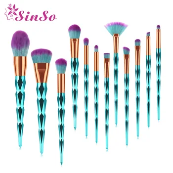 

SinSo Professional Makeup Brushes Set 10/12/20Pcs Foundation Powder Blush Eye Shadow Eyebrow Brush Unicorn Make Up Brushes Tools