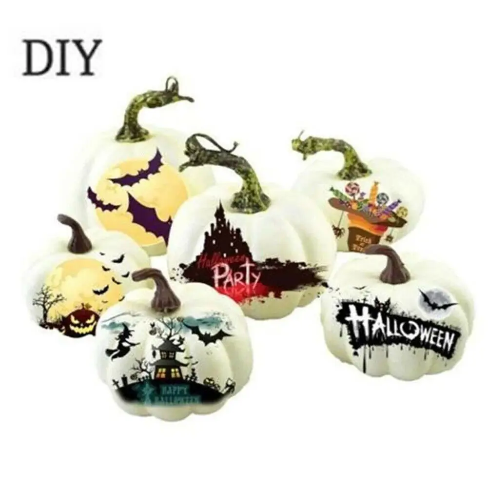 Artificial Pumpkin Foam Festival Halloween Party Garden Decor Ornament Craft Simulation