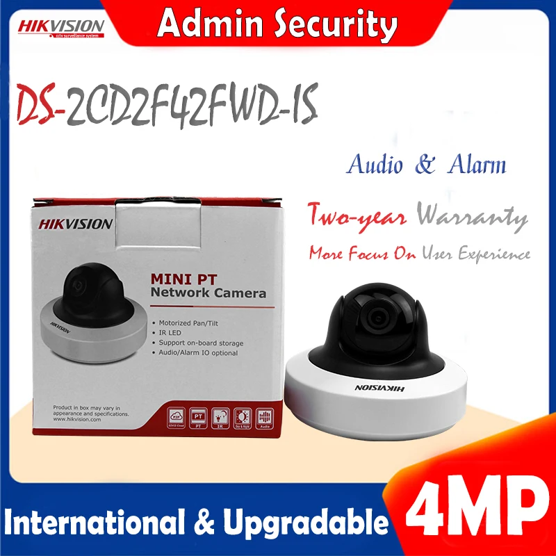 Hikvision CCTV камера DS 2CD2F42FWD IS английская международная версия IP корпус 4MP мини