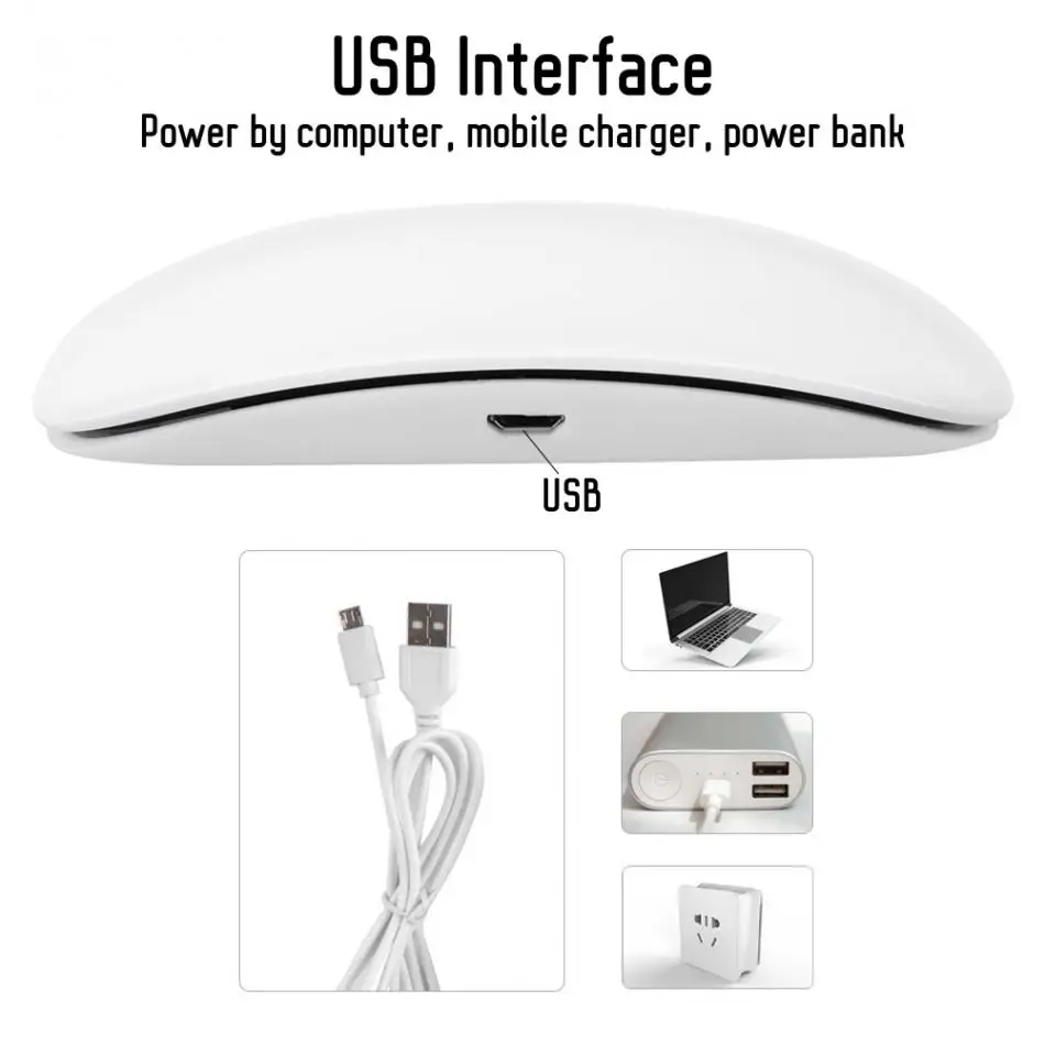 Маникюр 6 Вт УФ-мини-светодиоды Сушилка для ногтей USB складной в форме мыши УФ светодиодный гель отверждения ногтей свет для маникюрной машины l