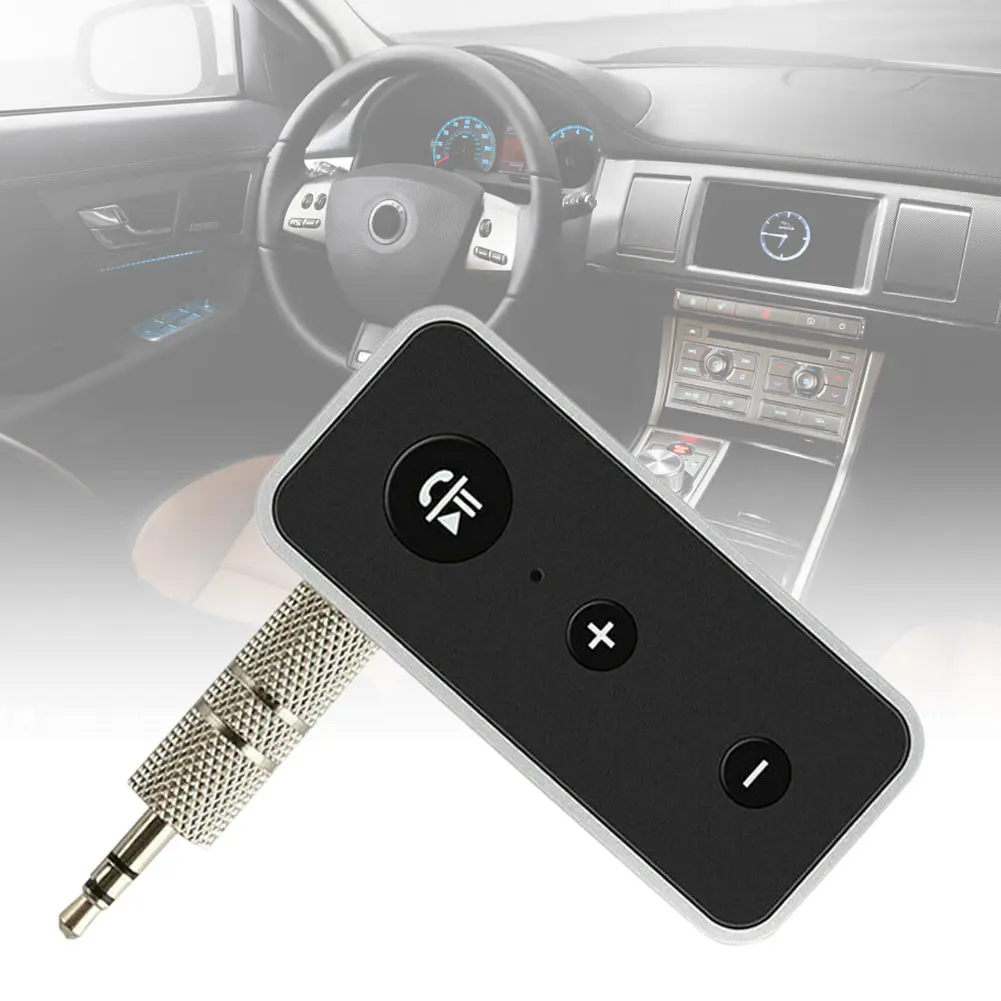 Беспроводной Bluetooth 5,0 приемник 3,5 мм AUX стерео выход аудио адаптер Hands-Free автомобильный комплект VDX99