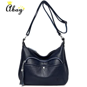 

Winter Style Bolsas Soft Leather Luxury handbags Women bag Designer Crossbody Shoulder Bags For Women Sac A Main Femme
