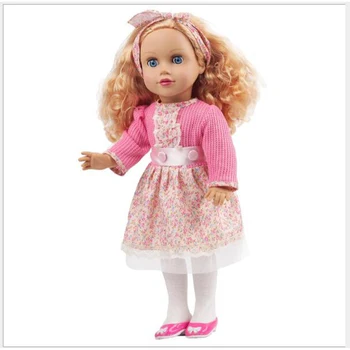 

45CM Baby Kids Reborn Baby Doll Soft Vinyl Silicone Lifelike Newborn Baby Toy for Boys Girls Birthday Gift