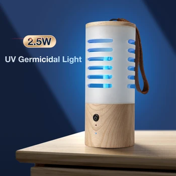 

UV Germicidal Light Ozone Sterilizer Lamp Germicidal Ultraviolet Disinfection UV Light Timer for Disinfect Bacterial Kill Mites