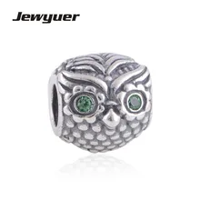Memnon ювелирные украшения серебро мудрый подвеской в форме Совы 925 пробы серебряные ювелирные изделия животных Шарм Fit Браслеты из бусин «сделай сам» BE121