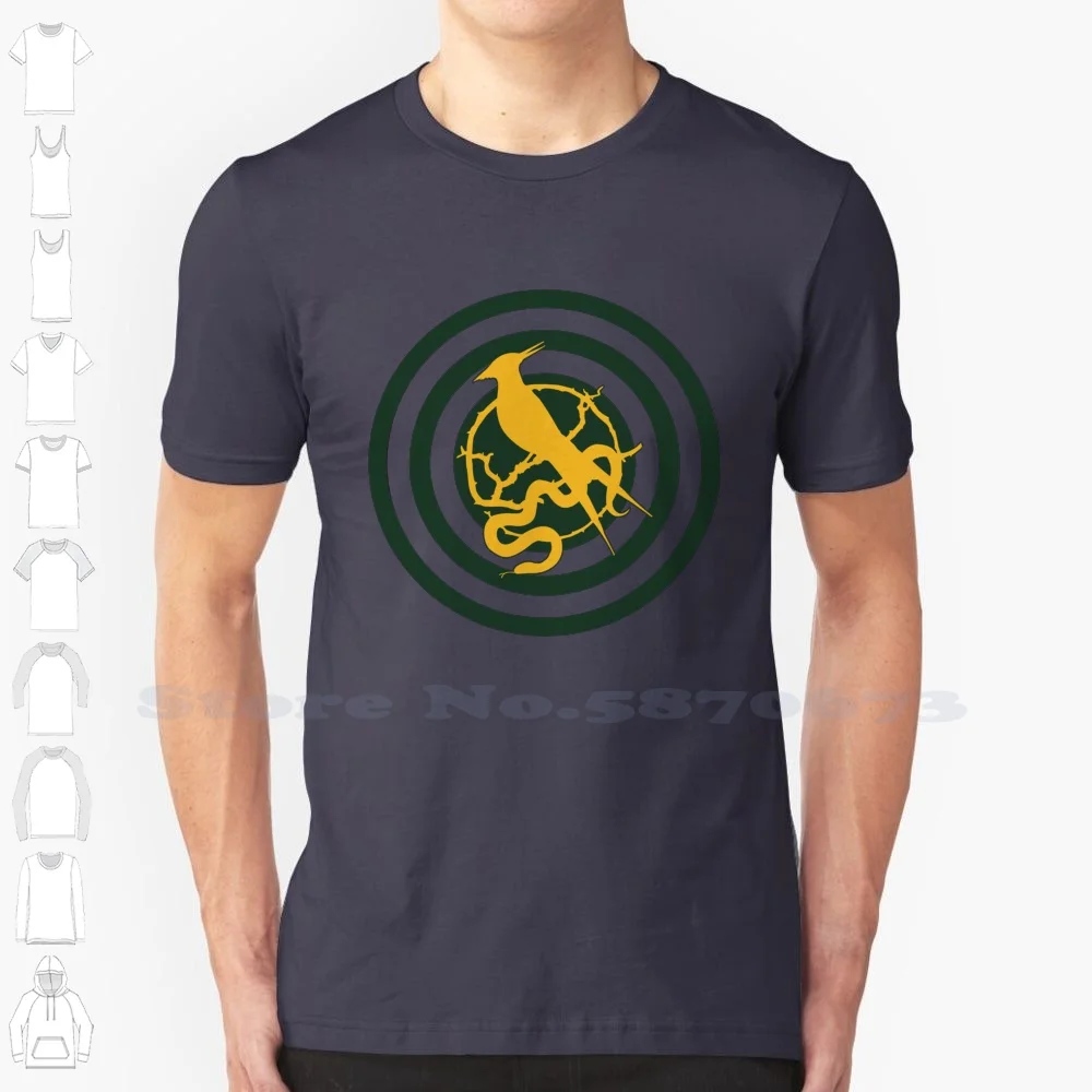 The Ballad Of Songbirds And Serpes Fashion Vintage Tshirt T-Shirt The Ballad Of Songbirds And Serpes The Hunger Games Cattura