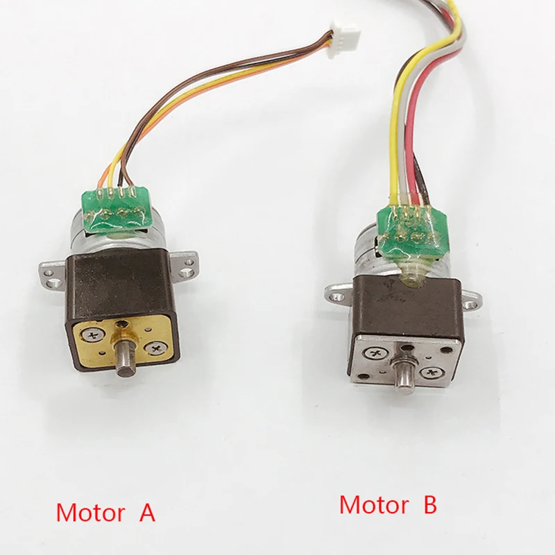 DC 24V 2-phase 4-wire Mini full Metal Gear Stepper Motor HighSpeed For Printer