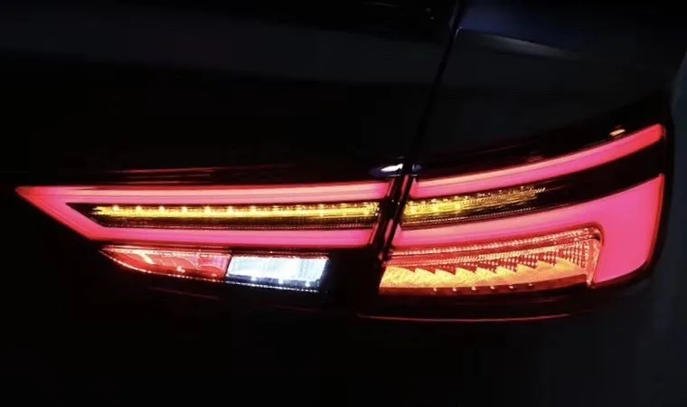 Автомобильный Stylingt хвост светильник для AUDI A3 хвост светильник s 2013- светодиодный фонарь светильник светодиодный задний фонарь с хвостом светильник s динамический сигнал поворота