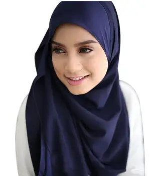 

10PC Satin Scarf Silk Feeling Satin Scarf Shawls Plain Matte color Solider Colors Hijab muslim scarves/scarf 19 color