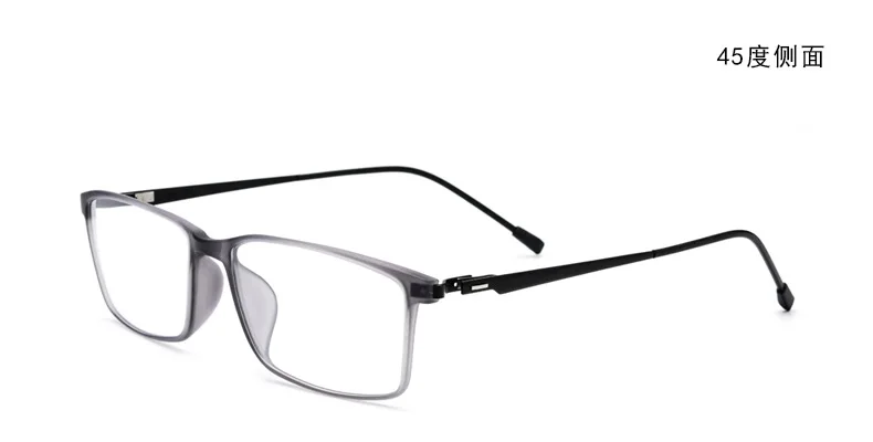 Серый Belight Optical TR90 with Titanium alloy Ultra light Mens Business Full Rim Glasses Frames EyeGlasses Fashion Prescription 9855 - Цвет оправы: Серый