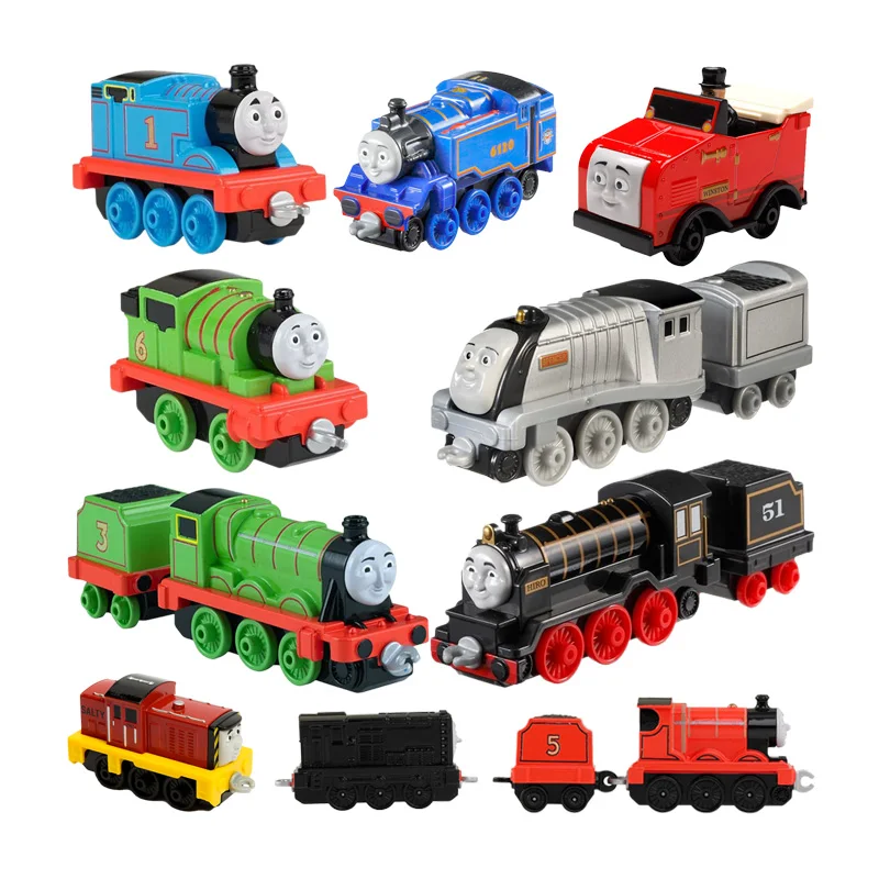10/Treinen Originele Thomas En Vrienden Traint Legering Collection  Trackmaster Thomas Trein Set Voor Kinderen Diecast Brinquedos - AliExpress