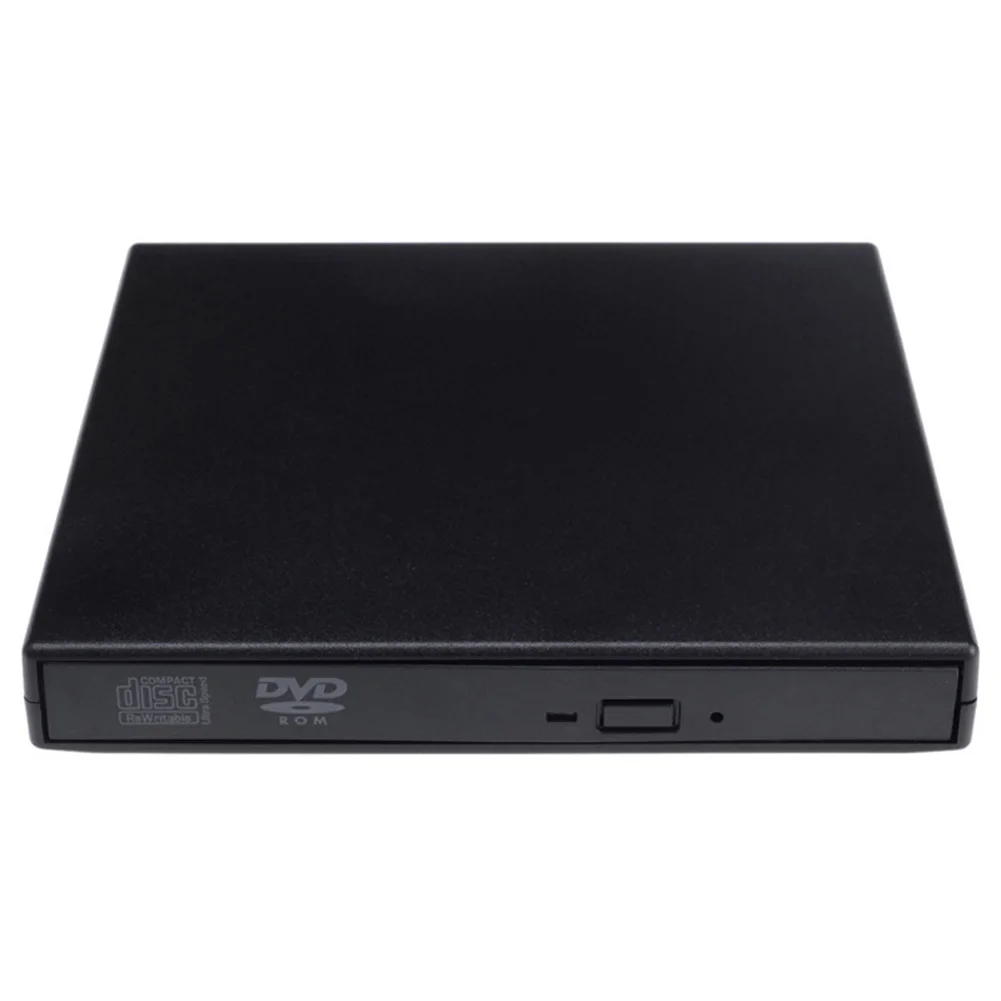 USB2.0 Внешний DVD комбо Drive привод cd-rw DVD-ROM cd драйвер для ПК/ноутбука VH99 - Цвет: Черный