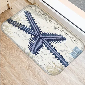 

40x60cm Cute Diy Print Floor Mat Bathroom Ground Mat Slip Door Bath Pad Rug Living Room Kitchen Carpet Home Decor