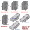 6 Size Black Outdoor Waterproof Cover Garden Furniture Rain Cover Chair Sofa Protection Rain Dustproof Woven Polyester Convenien 6
