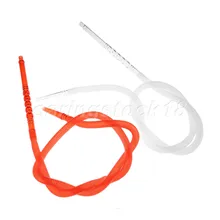 1 шт 160 см одноразовый шланг для кальяна, пластиковый белый/красный шланг для кальяна, аксессуары для курения, подарок на день рождения для мужчин