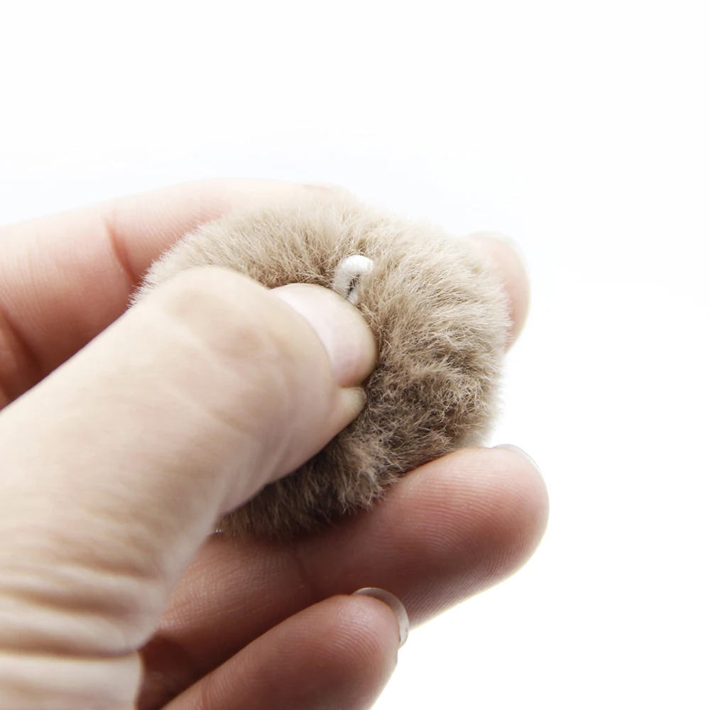 Давид аксессуары 35x35 мм помпон бархатный шар Hairball DIY аксессуары вечерние украшения Рукоделие Шитье ручной работы материал, 5Yc8774 - Цвет: 1074627007