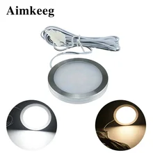 Светодиодная подсветка под шкаф алюминиевый потолочный Дисплей Чехол светильник s SMD2835 12 В 2,5 Вт светильник ing для дома кухни ЛЕСТНИЦЫ шкаф настенный светильник