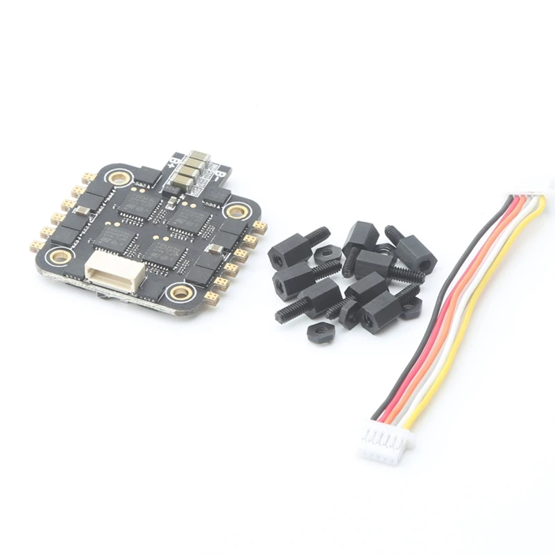 FFYY-20X20Mm 4 в 1 28A 2-4S Blheli_32 32 бита DShot1200 FPV гоночный бесщеточный ESC для радиоуправляемого дрона