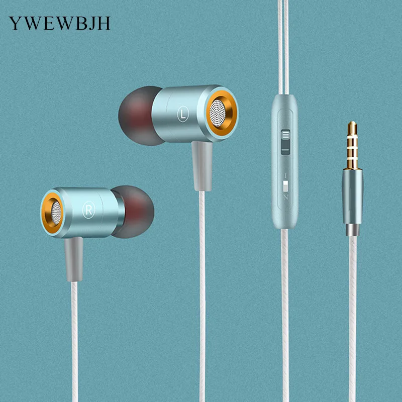 YWEWBJH проводные наушники для телефона, басовый звук, гарнитура, стерео наушники в голову, спортивные музыкальные наушники, наушник W508