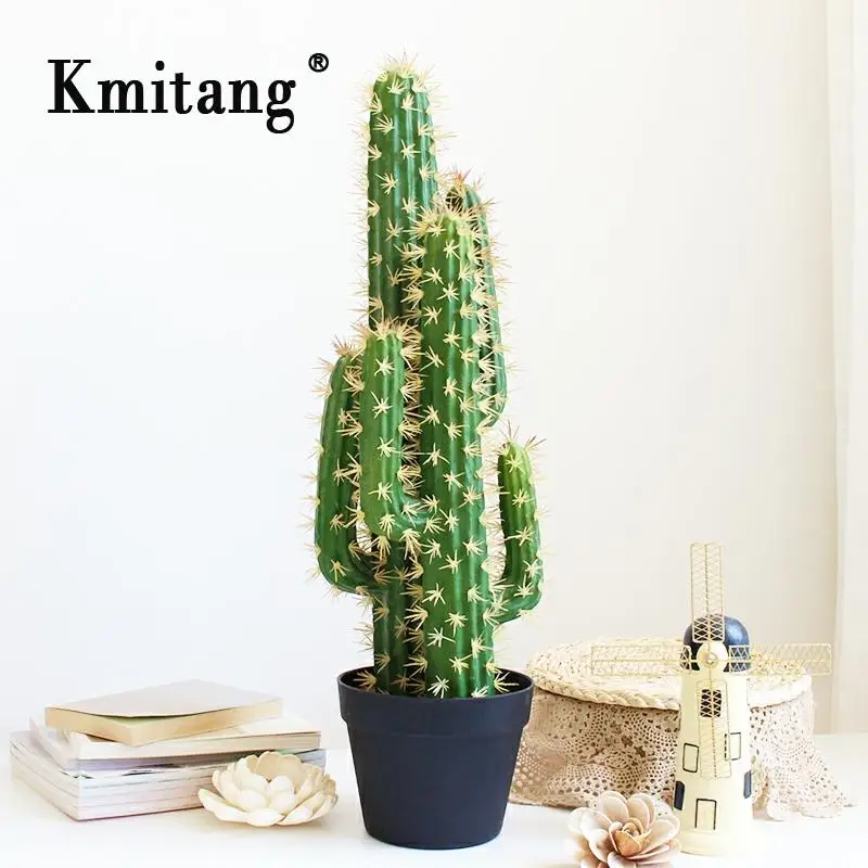Large Artificial Cactus Tree - Tropical Indoor Fake Succulent Plant
